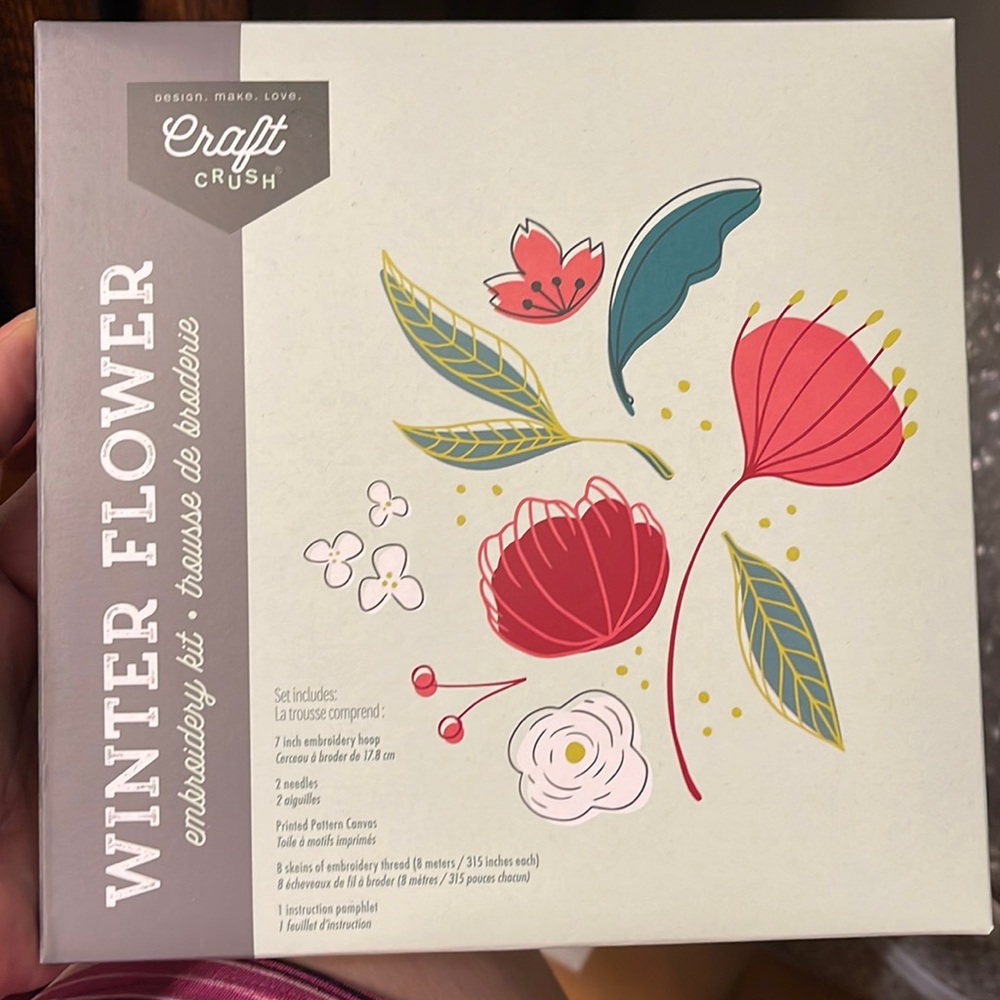 Craft Crush Embroidery Kit